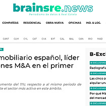 El sector inmobiliario espaol, lder en operaciones M&A en el primer semestre